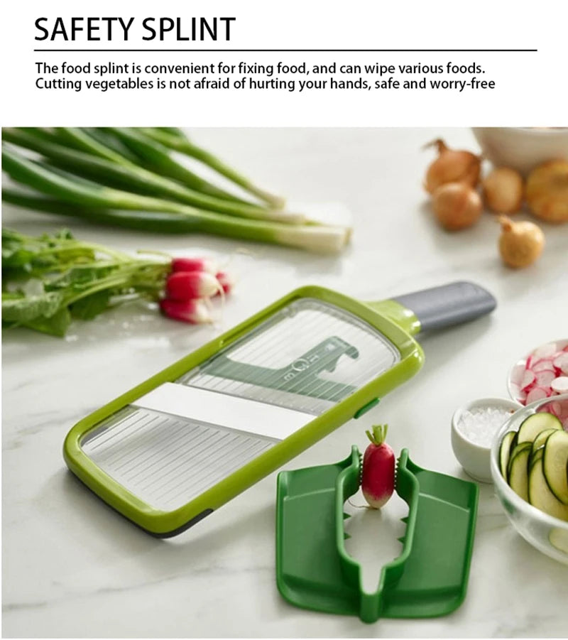 Multifunctional Vegetable Cutter – Easy & Fast Vegetable Chopper, Slicer and Grater for Everyday Kitchen Use