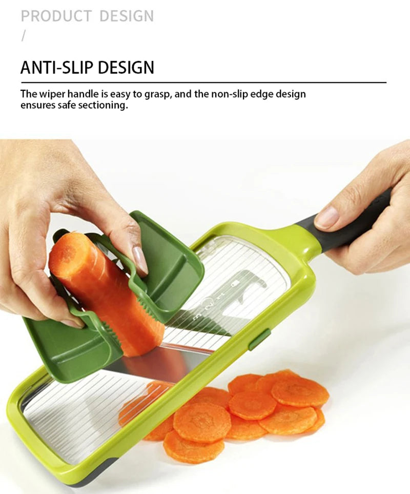 Multifunctional Vegetable Cutter – Easy & Fast Vegetable Chopper, Slicer and Grater for Everyday Kitchen Use