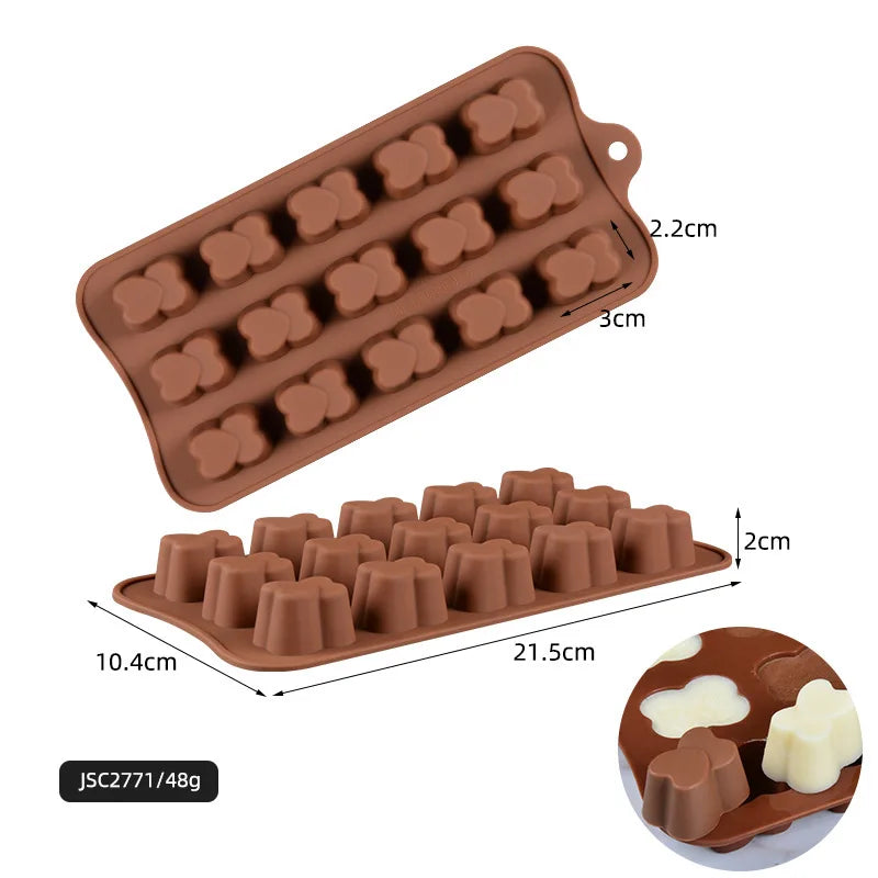 Silicon Chocolate Candy Mold Baking Cake Molds Baking Pan For Pastry And Bakery Accessories For Confectionery Diy And Tools