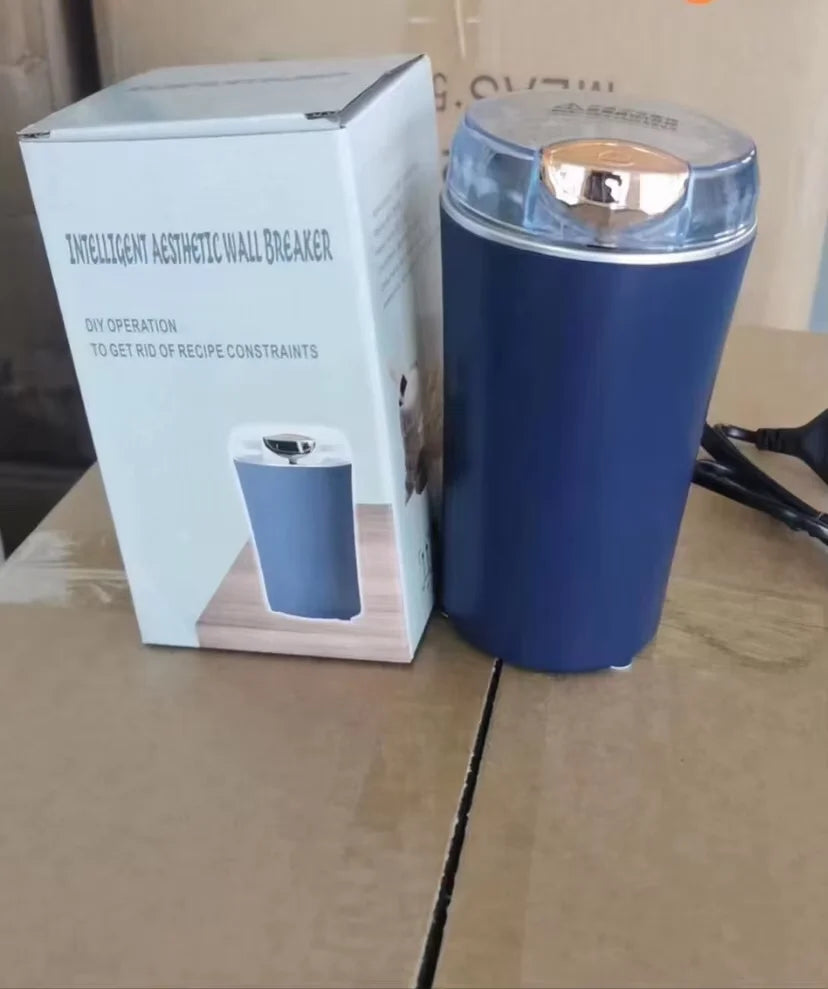 Multi functional automatic mini electric coffee grinder, household bean food grinder, manual coffee grinder