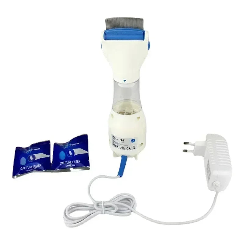 Electric Lice Removal Comb – Multifunctional Head Lice & Nit Remover for Adults and Children