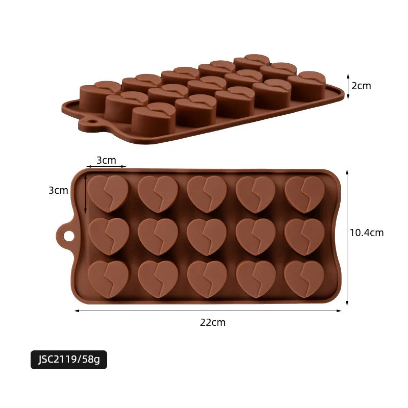 Silicon Chocolate Candy Mold Baking Cake Molds Baking Pan For Pastry And Bakery Accessories For Confectionery Diy And Tools