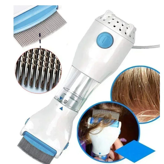 Electric Lice Removal Comb – Multifunctional Head Lice & Nit Remover for Adults and Children